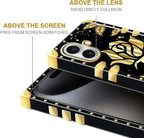 for iPhone 17 Case Luxury Golden Decoration - Image 7