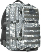 REEBOW GEAR Military Tactical Backpack Large Army 3 Day Assault Pack Molle Bag by REEBOWGEAR