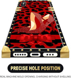 Compatible with iPhone Xs Max Case, Elegant High Heels Luxury Golden Decoration - Image 5