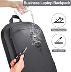 hk Business Backpack for Men 17 Inch, Slim & Expandable Waterproof Travel - Image 5