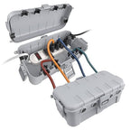 Flemoon Outdoor Electrical Box Waterproof, Medium Weatherproof Electrical Box by FLEMOON