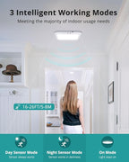 wowatt Rechargeable Battery Operated Ceiling Light, Motion Sensor Light Indoor - Image 5