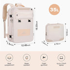 Maelstrom Travel Backpack for Women Men, 35L Laptop Backpack Fits 17-Inch Laptop - Image 4