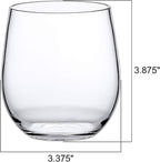 Amazing Abby - Cindy - 14-Ounce Unbreakable Tritan Wine Glasses, Plastic - Image 4