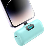Mini Portable Charger for iPhone, 5000mAh PD Fast Charging Battery Pack by HETP