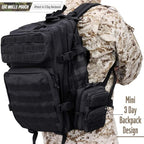 LIVANS Tactical Molle Utility Pouch, EDC Tool Pouch Tactical Phone Pouches Mini - Image 7