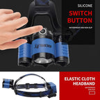 BORUIT B21 Headlamp Rechargeable, LED Super Bright Head Lights - Image 5