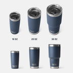 YETI Rambler 20 oz Stainless Steel Vacuum Insulated Tumbler w/MagSlider Lid - Image 8
