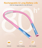 Gritin Book Light, Eye Caring 4-Color & 5-Brightness Neck Light Reading Light- - Image 8