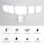 Onforu 150W 15000LM LED Security Lights Motion Sensor Outdoor, Dusk to Dawn - Image 2