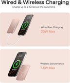 ULiXWH 10, 000mAh for MagSafe Power Bank Ultra Slim, Magnetic Wireless Charger - Image 4