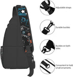 Sling Backpack For Men Hiking Daypack Crossbody Shoulder Bag Travel Chest Pack - Image 7