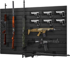 Gun Wall Mount Display Heavy Duty Adjustable Indoor Gun Rack Wall Rack Storage by AQQHSAIN