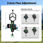 VANKEY 2-Axis Phone Scope Mount, Universal Spotting Scope Phone Adapter - Image 3