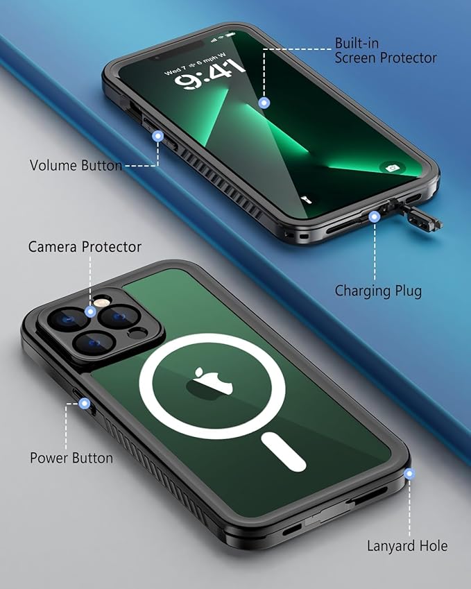 Beeasy for iPhone 13 Pro Waterproof Case - Image 7