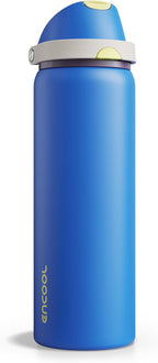Insulated Water Bottle with Straw by ENCOOL
