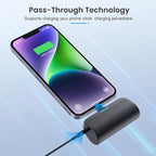 Mini Portable Charger for iPhone 5200mAh, 20W PD Fast Charging Power Bank - Image 6