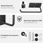 Hat Racks for Baseball Caps 2 Pack, Stainless Steel Adhesive Hat Hanger Hooks - Image 4