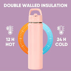 Fijinhom 24oz Insulated Stainless Steel Water Bottle - Image 5