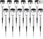 Dream Master Solar Lights Outdoor Waterproof, Stainless Steel LED Landscape by DreamMasterMakeLifeMoreConvenient