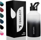 Insulated Water Bottle 64oz, Triple Wall Vacuum Stainless Steel, Leak Proof & - Image 7
