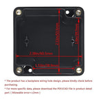 LeMotech Electrical Box ABS Plastic Project Box IP65 Waterproof Junction Box - Image 2