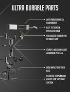 Bracketron HD Phone Dock PRO Dash and Window Metal Clamp Mount, Phone Holder - Image 5