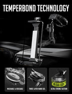 Bracketron HD Tablet Dock PRO Dash and Window Metal Clamp Mount, Universal - Image 7