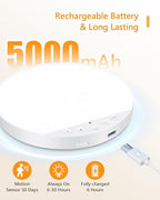 Rechargeable 8W Motion Sensor Ceiling Light Indoor, No Wiring & Magnetic - Image 8