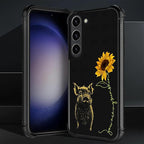 for Samsung Galaxy S23 Case, Pig Sunflower Yellow Sunshine Pattern Graphic - Image 2