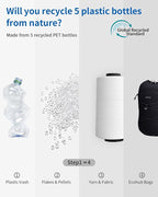 ECOHUB Running Hydration Vest Backpack, Lightweight Hydration Pack Bag Daypack - Image 8