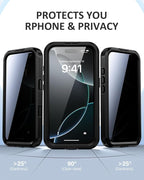 Lanhiem Magnetic for iPhone 16 Pro Max Case, Built-in Privacy Screen Protector - Image 2
