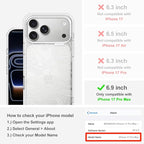 MOSNOVO for iPhone 17 Pro Max Case | Military Grade 6.6ft Drop Tested | Camera - Image 2
