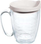 Tervis Clear & Colorful Lidded Made in USA Double Walled Insulated Tumbler by TervisTumblerCompany