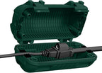 Extension Cord Cover Outdoor, IP54 Water-Resistant Power Cord Protector by CFMASTER