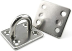 heyous 2 Set M8 Suspension Ceiling Wall Mount U Hook Anchor Hanger Stainless - Image 2
