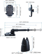 YRU True Upgrade for Safety Car Phone Holder Mount Patent & Military-Grade - Image 7