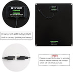 Topsolar 20W 18V Solar Panel Portable Battery Charger/Maintainer - Image 2