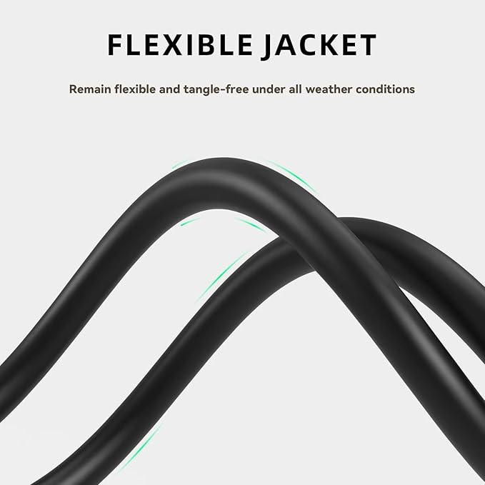 6ft Outdoor Extension Cord for Christmas Decorations- 16/3 Heavy Duty SJTW - Image 4