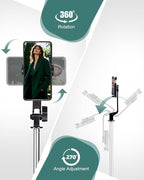 71" Phone Tripod Selfie Stick - Image 6