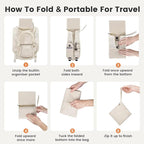 Small Hiking Backpack 15L- Lightweight Packable Foldable Backpack - Image 7