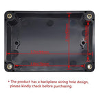 LeMotech Junction Box IP65 Waterproof Project Box Dustproof ABS Plastic - Image 2