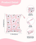 ALVABABY 2pcs Waterproof Wet Dry Bags, Reusable - Image 3