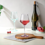 16-ounce Plastic Stem Wine Glasses, All Purpose Arcylic Glasses - Image 3