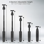 15.7" Extendable Magnetic Selfie Stick Tripod - Image 5