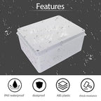 LeMotech Junction Box, Electrical Box IP65 Water Resistant Dustproof ABS - Image 5