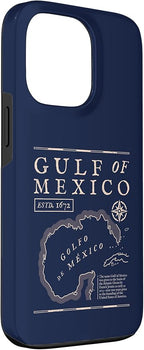Gulf of Mexico 1672 Historic Map Case - Image 3