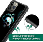 for iPhone 15 Pro Max Case, Skeleton Winding Snake Pattern Graphic Design Girl - Image 7