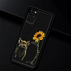for Samsung Galaxy S20 Plus Case, Pig Sunflower Yellow Sunshine Pattern Graphic - Image 2