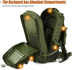 45L Tactical Backpack for Men Women, Military Assault Pack - Image 3